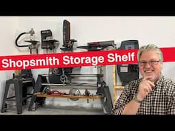 You NEED This Shopsmith Storage Shelf! (or do you?)