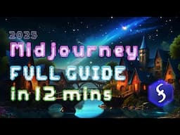 Midjourney AI - Tutorial for Beginners in 12 MINS!  [ COMPLETE 2025 ]