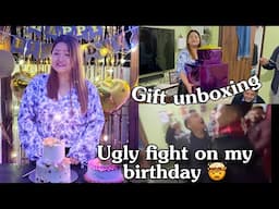 Fight on my Birthday vlog// surprise birthday from Party 🎉