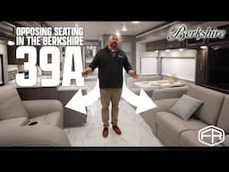 Huge Kitchen and Opposing Seating in the 2025 Berkshire 39A