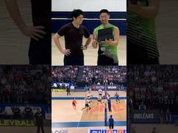 Trying to emulate the Ran Takahashi fake bump set! #volleyball #volleyballworld #volleyballshorts