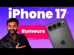 iPhone 17 Latest Leaks & Rumors – Big Design Changes & Features Expected