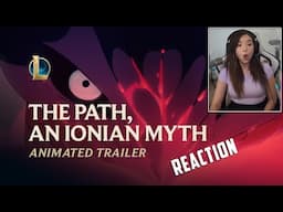 Pokimane Reacts To The Path, An Ionian Myth | Spirit Blossom 2020 Animated Trailer