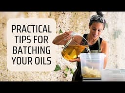 Small Batch Soap Making - How to Batch Your Oils