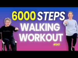 6000 Steps at Home | Low-Impact Walking Workout for Everyone