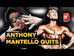 Anthony Mantello QUITS Bodybuilding | Young Bodybuilding Star MOVES ON... What's NEXT?!