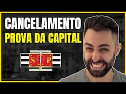 CANCELAMENTO DA PROVA DO TJ-SP 2024 CAPITAL ESCREVENTE