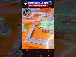 TEAM ELITE VS TSG - BEST REVENGE MOMENT🔥😱 #shorts #esports #freefire