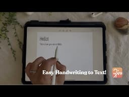 Using Scribble in Zinnia to convert your messy handwriting into text!