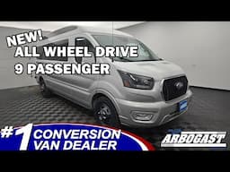 NEW 2024 Ford Conversion Van Explorer Limited 9 Passenger AWD FC12547T | Dave Arbogast Conversions