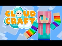 CAN I SURVIVE 100 DAYS IN HARDCORE SKYBLOCK? | CloudCraft Day 1