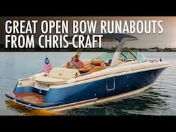 Top 3 Open Bow Runabouts From Chris Craft LAUNCH GT Series 2025 - 2026 | Price & Features