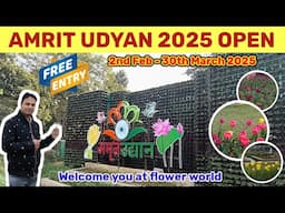 Mughal Gardan Amrit Udyan | Ticket +Timing | Full Tour And Information