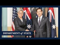 Secretary Rubio meets with Australian Foreign Minister Penny Wong