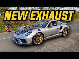 3 NORTHERN IDIOTS INSTALL A £6000 JCR EXHAUST ON A PORSCHE GT3RS