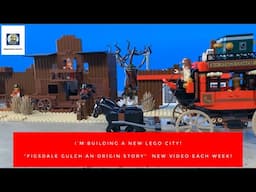 LEGO City Figsdale Gulch - An Origin Story 2025 - I’m building a New LEGO City each week!