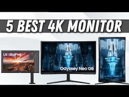 5 Best 4k Monitor in 2023 | Gaming and Editing Monitor | @pkproductreview