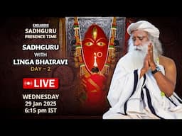 🔴LIVE | SADHGURU with LINGA BHAIRAVI | DAY-2 | Isha Yoga Center | 6:15 PM | Sadhguru Presence Time