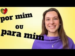 The difference between: "por mim" and "para mim" European Portuguese