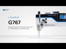 M-TYPE GAMMA | Doppelsteppstich-Flachbettmaschinen für mittelschwere Anwendungen