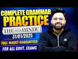 English Grammar Practice | The Hindu Newspaper | SSC CGL/CHSL/CPO | Bank PO/Clerk | NDA/CDS | 2025