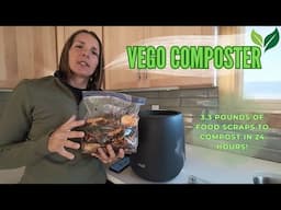 The Best Indoor Composter: Vego Kitchen Composter Turns Over 3 Pounds of Scraps Into Soil!