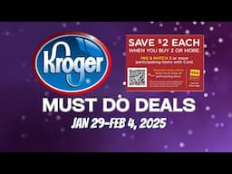 *FREEBIES* Kroger MUST DO Deals for 1/29-2/4 | Mega Sale, Weekly Digitals, Beauty Event, & MORE