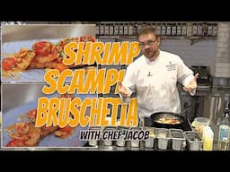 Shrimp Scampi Bruschetta (No Pasta) | Scampi Video Series 2 of 3