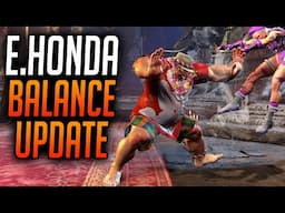 Street Fighter 6 E. Honda Winter Balance Changes! Review & Thoughts (Season 2)