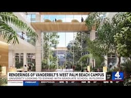 Renderings of Vanderbilt's West Palm beach campus