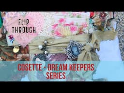 Cosette- The Dream Keepers Series Junk Journal Flip Through by the Junk Gypsy