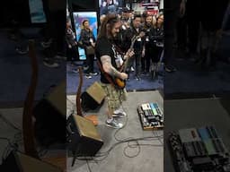 Gary Holt (Slayer/Exodus) rocking #TONEX at #NAMMShow