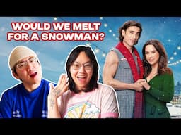 She fell in love with a snowman?? ☃️ Reacting to Hot Frosty on Netflix