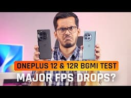 OnePlus 12 & 12R BGMI TEST 90 FPS? 🔥