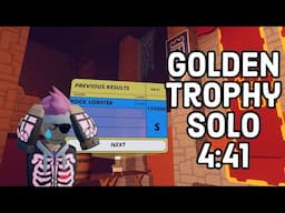 So close to sub 4:40 | Golden Trophy Solo 4:41 (2nd place)