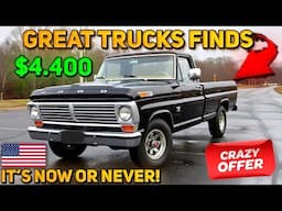 20 Fantastic Trucks Available on Craigslist and Facebook Marketplace! Great Cars