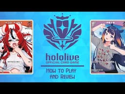 Hololive TCG - How to play and Review