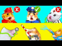 Stories Transform Police Hamster, Doctor, Firefighter