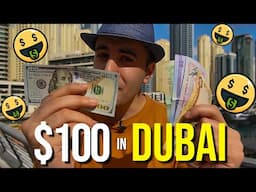 $100 Dubai Street Food Challenge! I Got Shocked!!