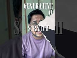 Gen AI Live Workshop | Satyajit Pattnaik | Learn Generative AI #aishorts #genaishorts