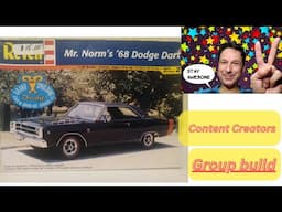 Build continues on the1968 Dodge Dart United Scale Content Creators group build...