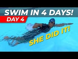 How Kathy Learned to Swim in 4 Days with Jonny Rocket - Day 4