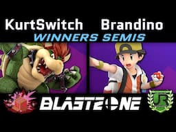 KurtSwitch (Bowser) vs Brandino (Pokemon Trainer) Blast Zone 106 WINNERS SEMIS