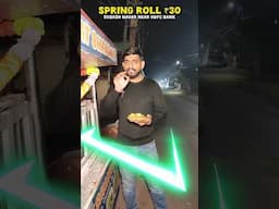 Most Cheapest Spring Rolls ₹30 #shorts #food #viralvideo