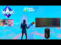 [1HR]Wooting 60HE ASMR 😴 Fortnite OG Ranked Reload 🏆 Satisfying Keyboard Fortnite 360FPS 4K