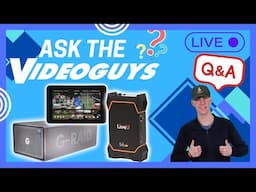 Ask The Videoguys - LiveU Solo Pro, Avid License Renewal, G-RAID Differences & YoloBox RTMP Guide