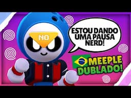 🎱 TODAS AS FALAS DO MEEPLE DUBLADAS E TRADUZIDAS Em Português! - Brawl Stars