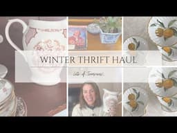 A SUCCESSFUL winter day of THRIFTING in New England // How I styled my THRIFTED FINDS #vermonthome