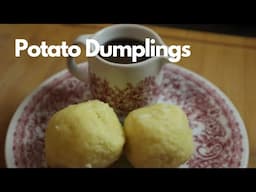 How to Make Authentic Austrian Potato Dumplings | Perfect Side Dish for Roast Goose, Duck & Stews!