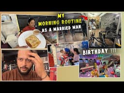 My morning routine as a married man😄🙌🏼|| Mysha ne bht ziddi ho rhi hai😣